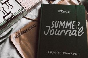Summer Journal Font Download