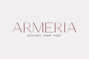 Armeria Font Download