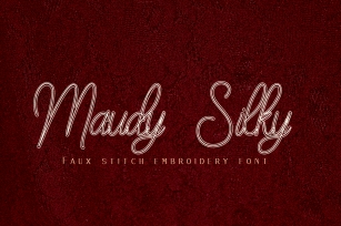 Maudy Silky Font Download