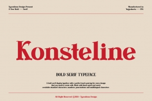 Konsteline Font Download