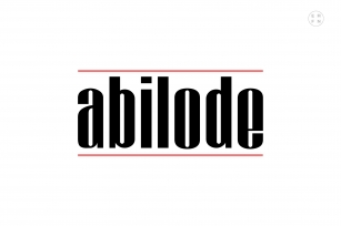 Abilode Font Download