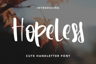 Hopeless Font Download