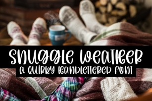 Snuggle Weather Font Download