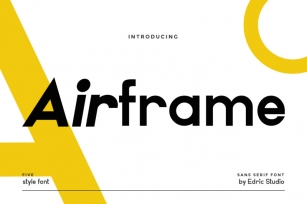 Airframe Font Download