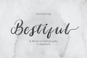 Bestiful Modern Calligraphy Font Download