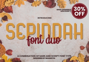 Sepindah Duo Font Download