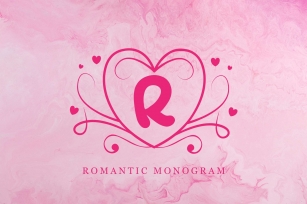 Romantic Monogram Font Download