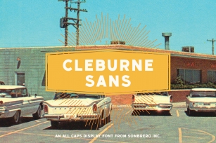 Cleburne Sans Font Download