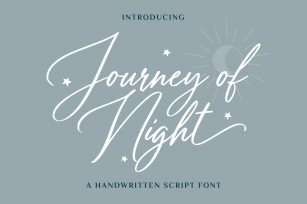 Journey of Night Font Download