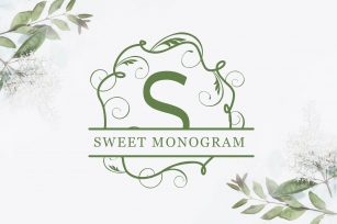 Sweet Monogram Font Download