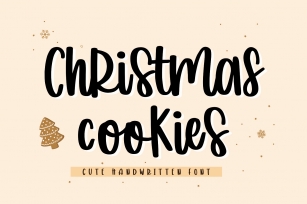 Christmas Cookies Font Download