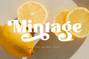 Mintage Font Download