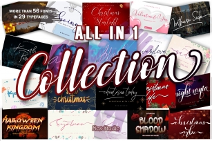 All in 1 Collection Bundle Font Download