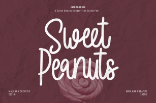 Sweet Peanuts Font Download