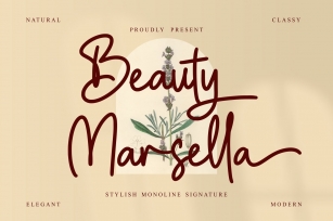 Beauty Marsella Font Download