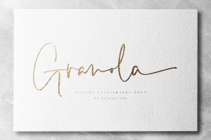 Granola Modern Calligraphy Font Download