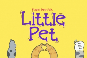 Little Pet cute for pet shop animal care Font Download
