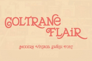 Coltrane Flair Font Download