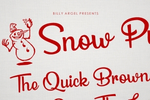 Snow Puppets Font Download
