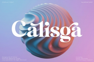 Calisga Typeface Font Download