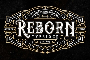 REBORN Typeface Font Download
