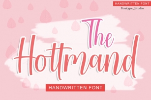 Hottmand a Bouncy Handwritten Font Download