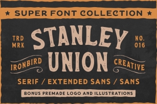 Stanley Union & Extras Font Download