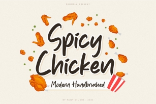 Spicy Chicken Modern Handbrushed Font Download