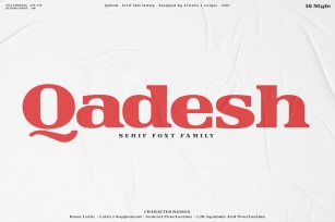 Qadesh Font Download