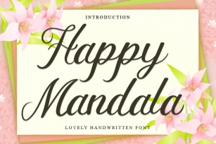 Happy Mandala Font Download