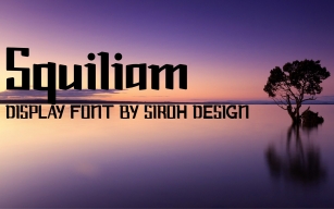 Squiliam Font Download
