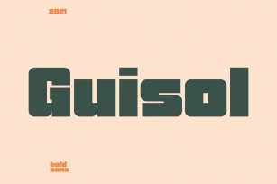 Guisol Bold Sans Font Download