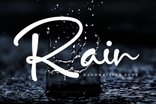 Rain Font Download