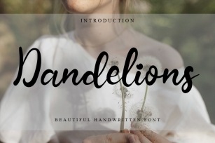 Dandelions Font Download