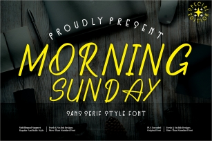 Morning Sunday Font Download