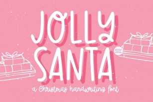 JOLLY SANTA Christmas Handwriting Font Download