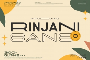Rinjani Sans Font Download