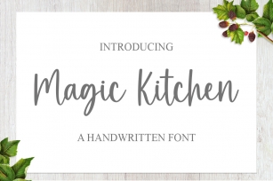 Magic Kitchen Font Download