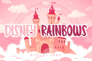 Disney Rainbows Font Download