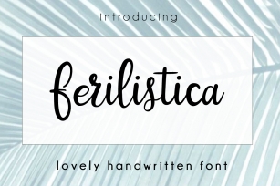 Ferilistica Font Download