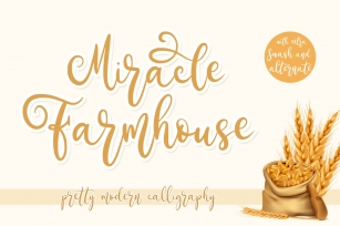 Miracle Farmhouse Font Download