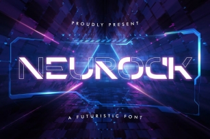 Neurock - Futuristic Font Font Download