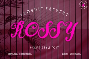 Rossy Script style font Font Download