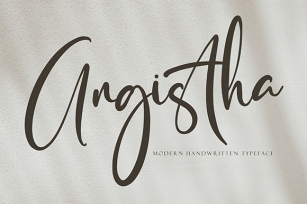 Angista Font Download