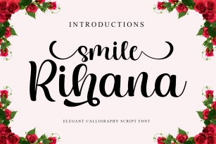 Smile Rihana Font Download