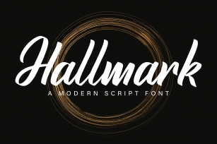 Hallmark Font Download