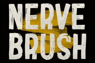 Nerve Brush Font Download