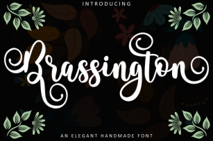 Brassington Font Download