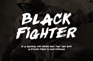 Black Fighter Font Download