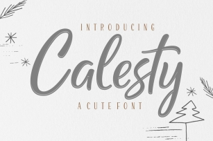 Calesty Font Download